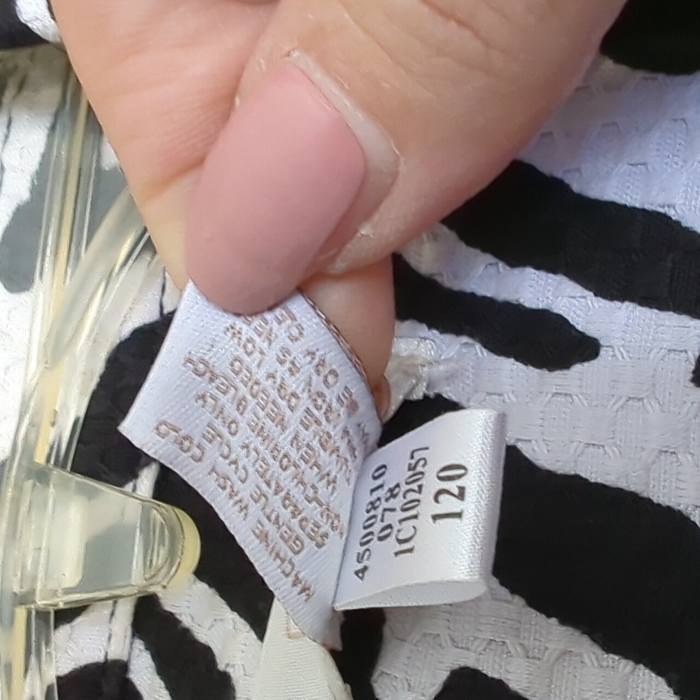Chico's Monochrome Zebra Print Jacket - Picture 5 of 9